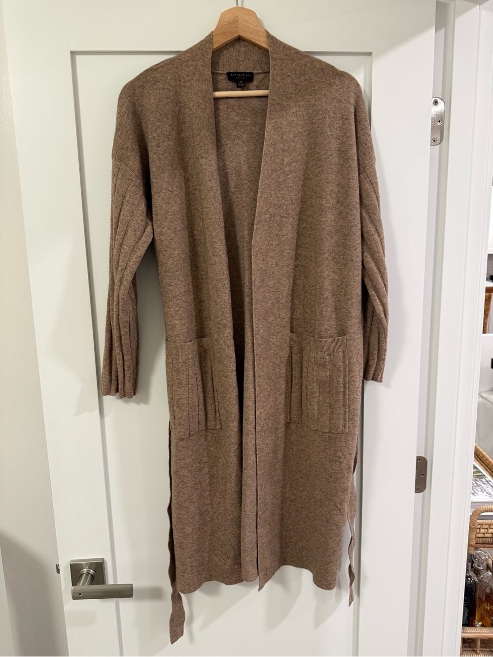 Cozy Women's Rib-Knit Robe - Picture 5 of 7